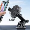 New Automatic Locking Mobile Phone Holder Telescopic Sucker Car Phone Holder Car Air Outlet Mobile Phone Holder
