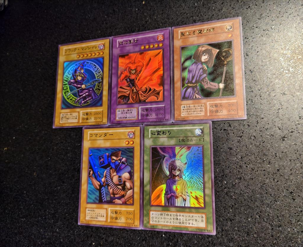 5 шт./комплект Yu-gi-oh!  Ями Бакура Самоконтроль Коллекционирование Подпись Торговая Флэш-Карточка Аниме Мультфильм Рождественский Подарок