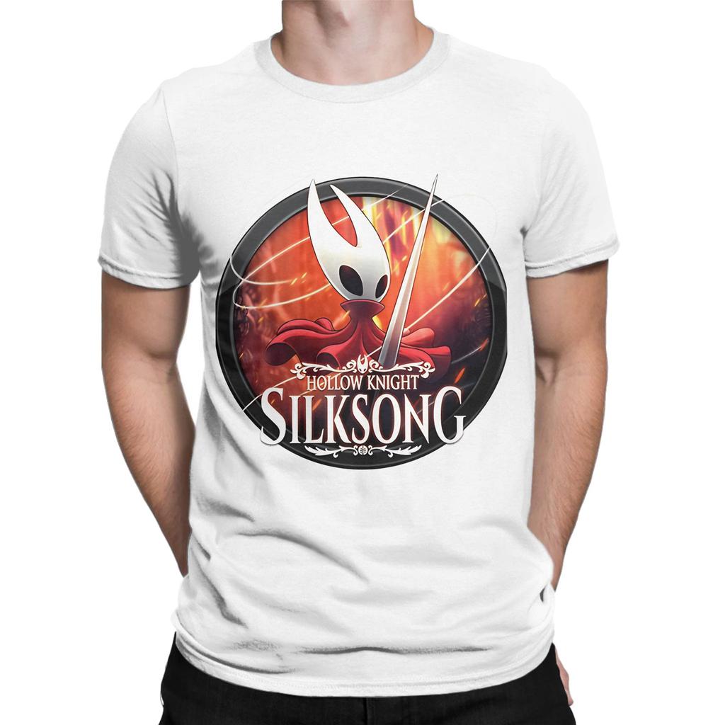 Hollow Knight Silksong orange Funny Graphic 100 Cotton TShirt Hollow Knight Silksong Tops Tees For Unisex