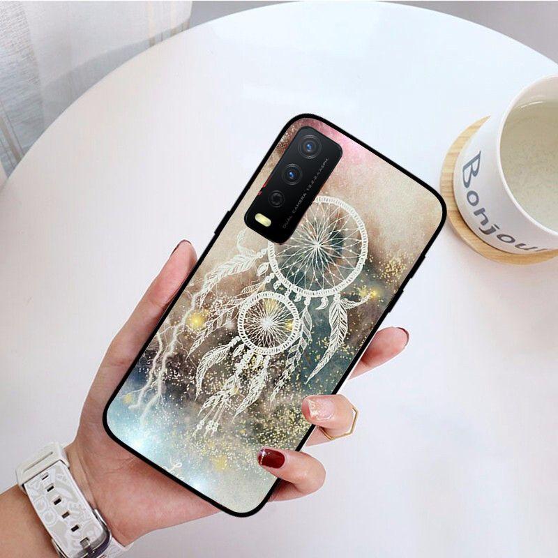 Синий Ловец снов Ловец снов Чехол для телефона для vivo Y31 Y30 Y33S Y11S Y12S Y17 Y20 Y21S Y1S Y53S Y15 Y19 Y91C V23 Чехлы coque