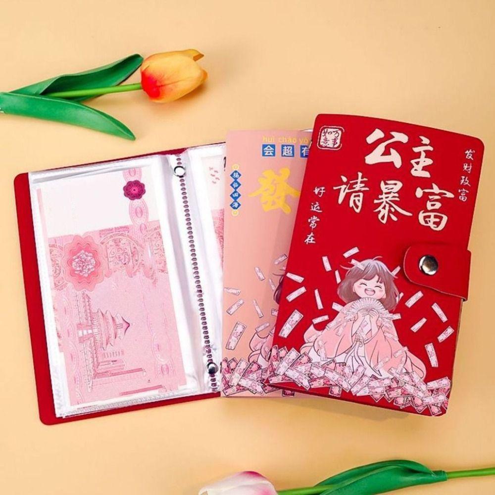 50 Sheets Money Saving Challeng Book Cartoon Letter Planner Organizer Cash Budget Notebook  Unisex