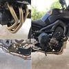 For Yamaha XSR 900 FZ09 MT MT09 MT-09 FZ-09 XSR900 2015-2020 Full System Front Link Motorcycle Exhaust Pipe 51mm Escape Moto