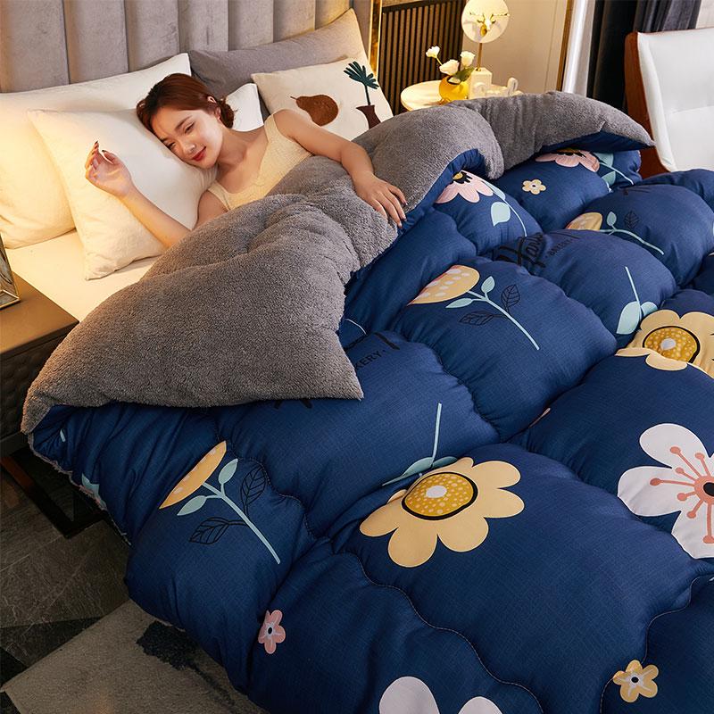 Зимнее одеяло из овечьего бархата 5 кг, Односпальное, Двуспальное, Домашнее, Гостиничное, Наполнитель для одеяла 1,5 м, Утолщенное, 1,8 м, Роскошное одеяло, Супертеплое одеяло