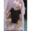 50/60CM Reborn Baby Doll Toddler Real Soft Touch Maddie with Hand-Drawing Hair High Quality Handmade Doll