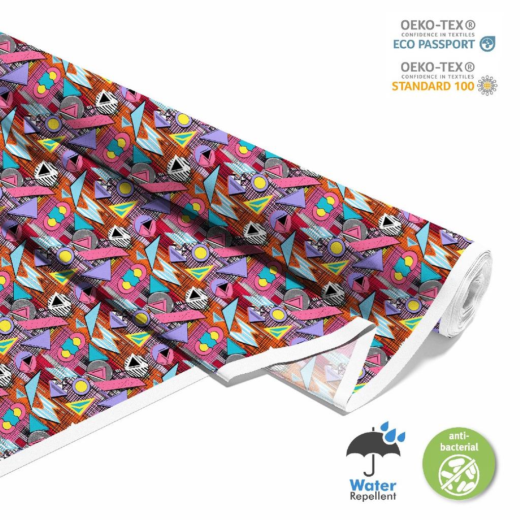 Outdoor Dekostoffe Oxford - Motiv Geometrisch I Dx3382