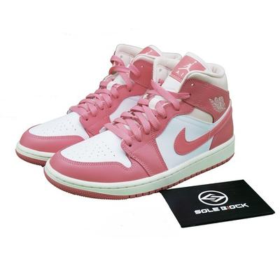 Air 1 Mid Розовый Клубника со Сливками Женские BQ6472-186 Обувь