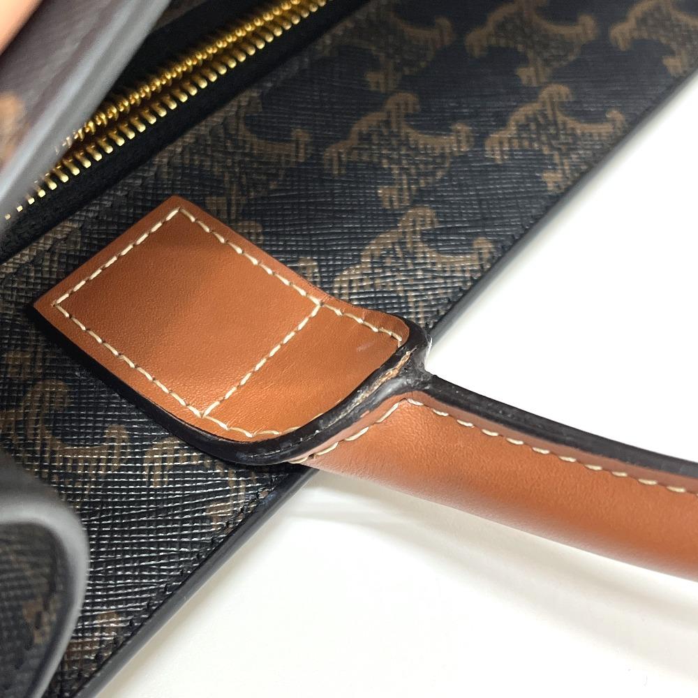 CELINE 191542 Triomphe Vertical Cabas Small Bag Back Handbag Tote Bag