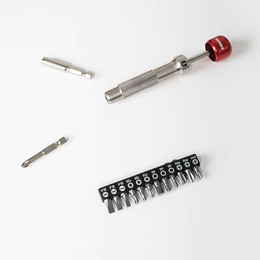 Многофункциональная отвертка-леденец EDC-инструмент, высококачественные магнитные отвертки в форме брелока, портативный стальной инструмент для ремонта велосипеда