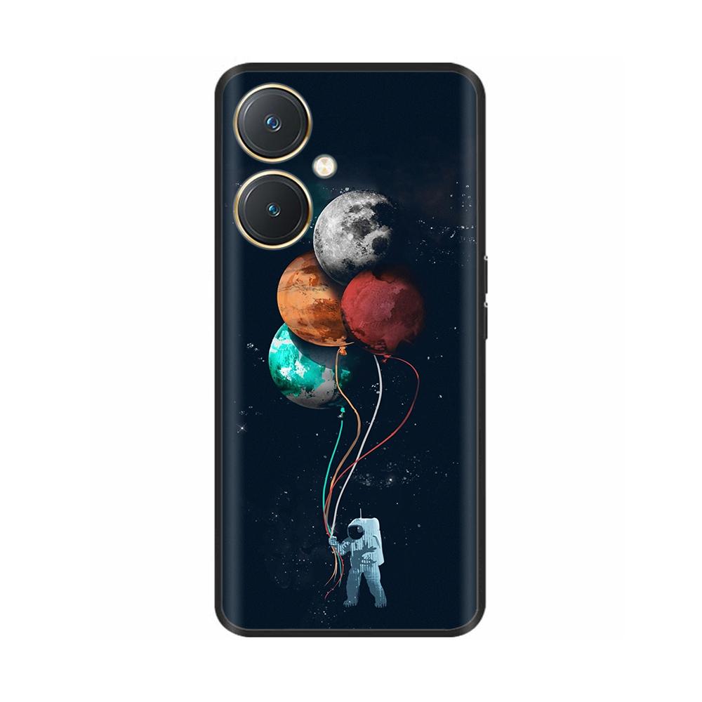 Чехол для телефона Vivo Y27 4G 5G, мягкий черный силиконовый защитный задний чехол для Vivo Y27 Y 27 4G 5G, Fundas, противоударный корпус, Hoesje