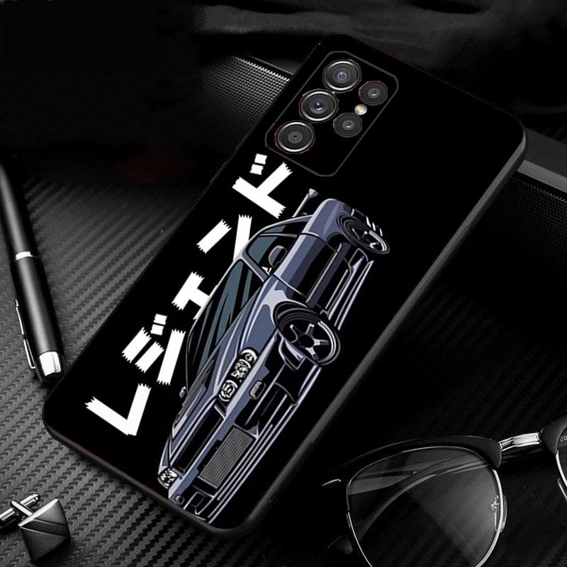 Чехол для телефона Samsung Galaxy S22 S20 Note20 Ultra S20 S22 S21 S10 S9 Plus S10E S20FE Note10Plus Note9 JDM Car