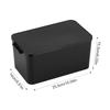 Waterproof Motorcycle Storage Box Waterproof Motorcycle Accessory Storage Box Large Capacity With Lid Design