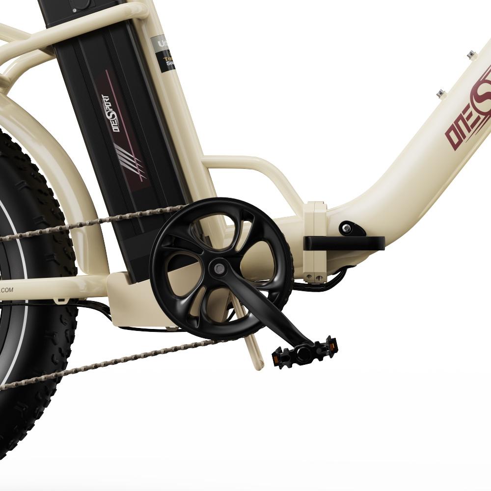 ONESPORT OT16 MAX Adult electric bicycle 500W motor 48V 18AH Dongci 21700 20*4.0 inch tires maximum load capacity 120kg