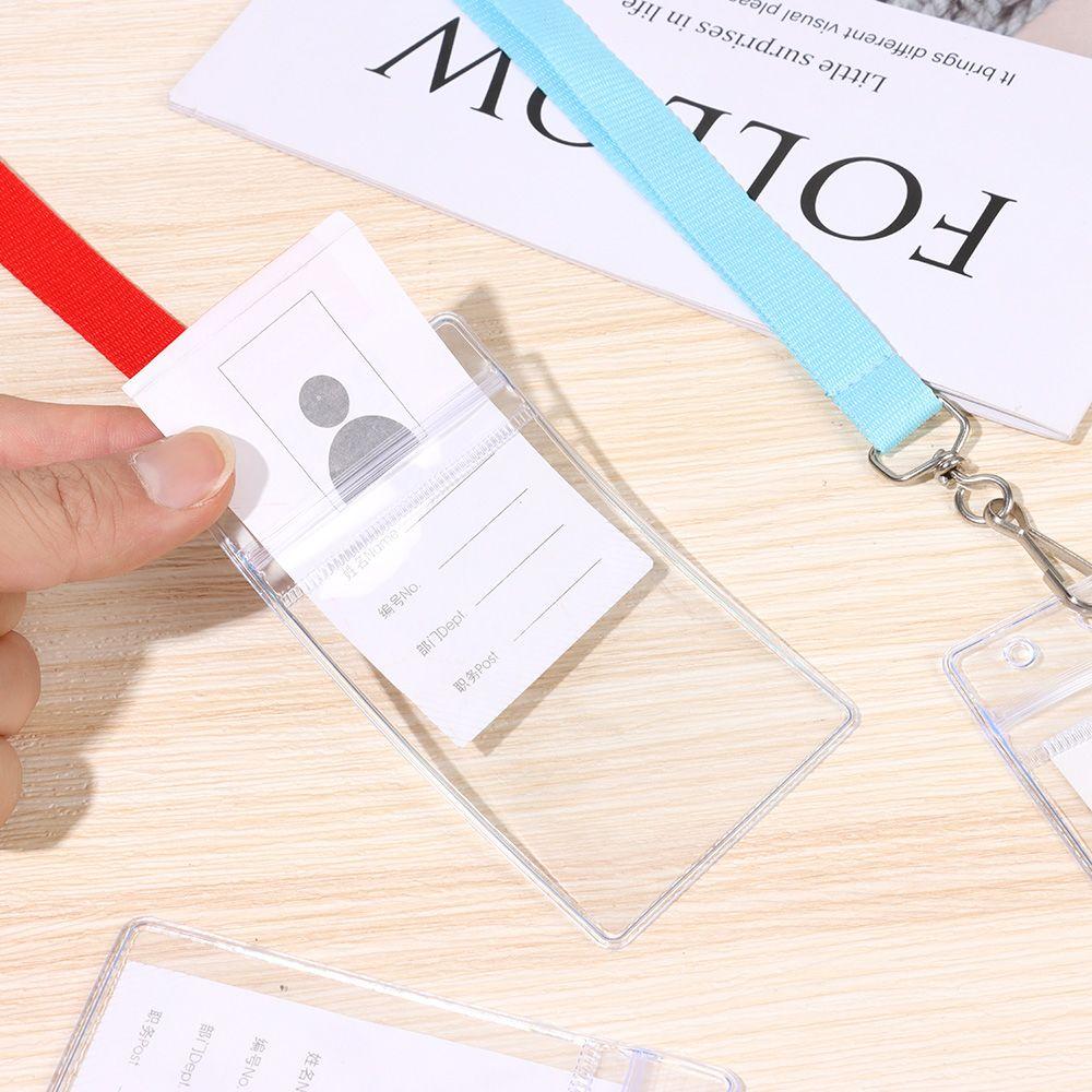 Красочные школьные канцелярские принадлежности чехол для бейджа протектор для карт держатель для удостоверения личности держатель для карт
