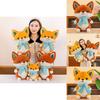 Fox Soft Stuffed Animal Plushie With Durable Fabric For Kids Gift Idea