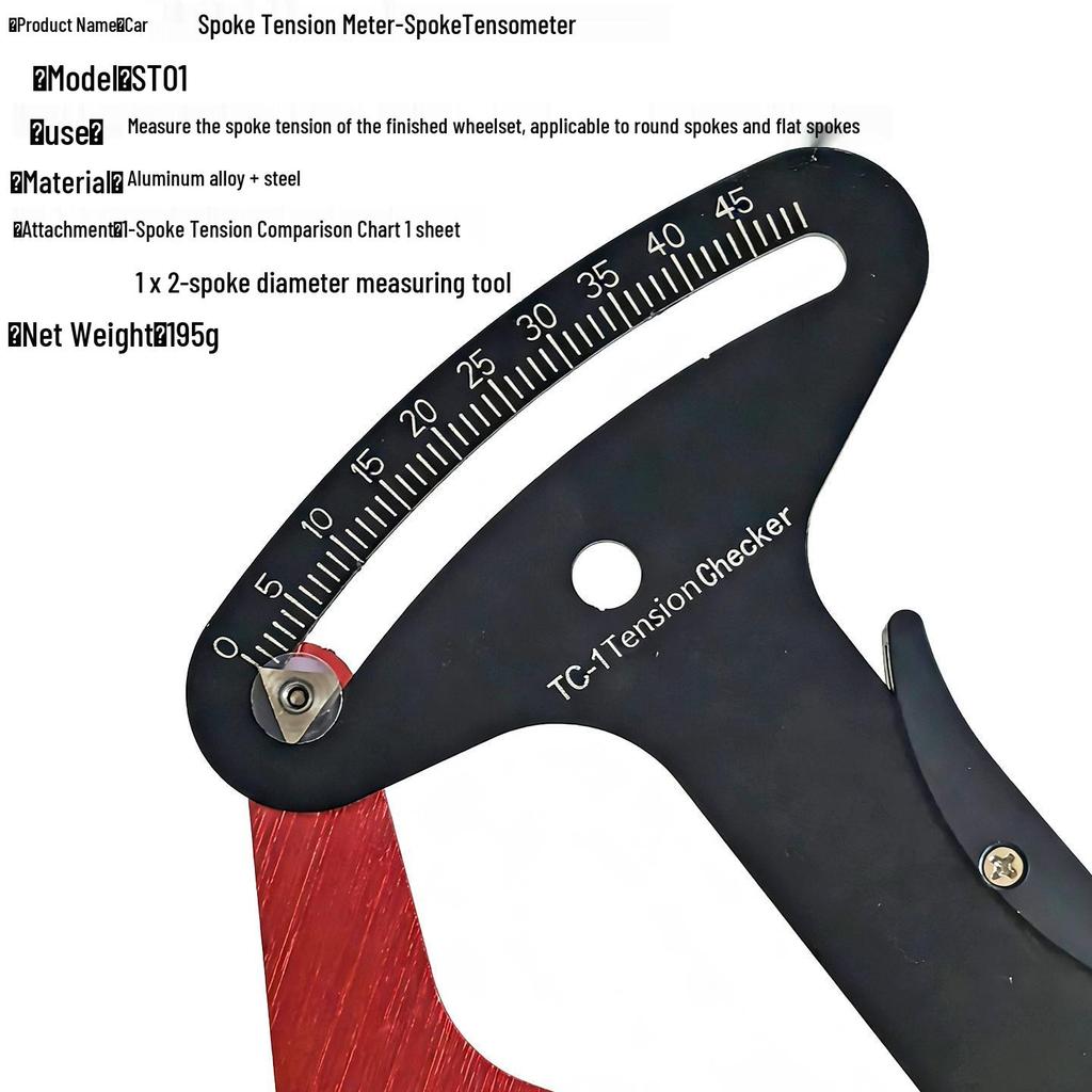 Mountain Bike Spoke Tension and Truing Tool