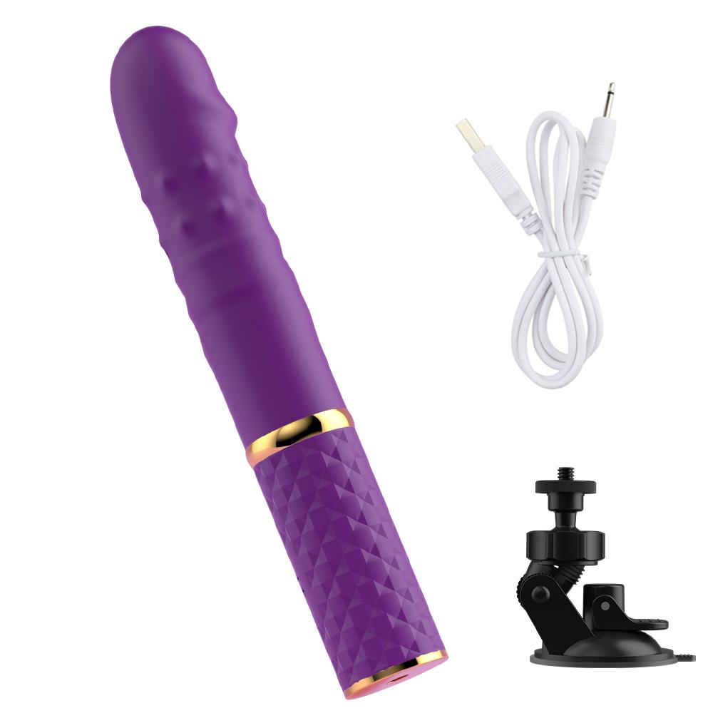 Thrusting Vibrator Dildo Sex Machines Suction Cup 10 Mode Clitoral Vagina G Spot Anal Stimulation Adult Sex Toys for Female Men