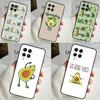 Avocado Yoga Funny Pattern For Samsung Galaxy M13 M33 M53 M12 M32 M52 M14 M34 M54 M20 M51 M21 M30s M31s M15 M55 Case