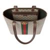 Gucci Сумка-тоут из ткани с покрытием Monogram Ophidia Мужские сумки-тоут Бежевый Коричневый 834465-FAEOI-9746