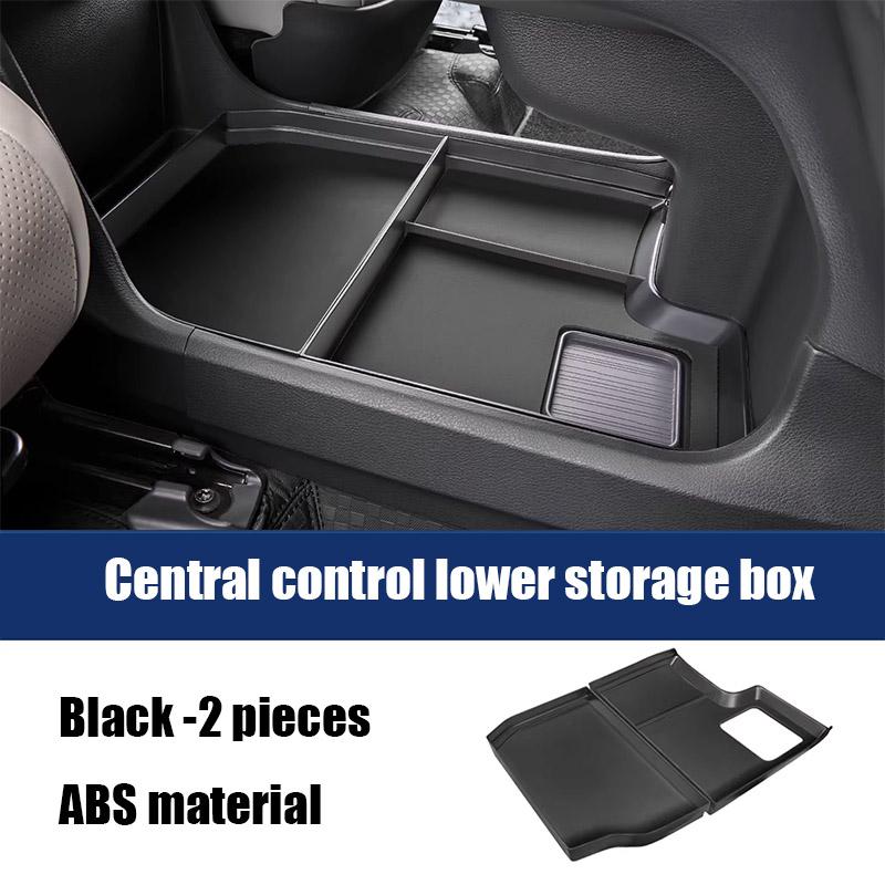 Для Toyota Sienna XL40 2024 2025 Автомобильный нижний ящик для хранения в центральной консоли из АБС-пластика компонент для хранения в салоне
