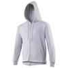 Awdis Plain Mens Hooded Full Zip Hoodie / Zoodie