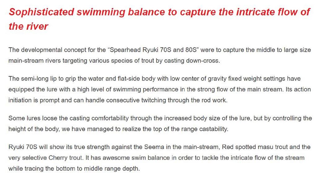 DUO Spearhead Ryuki 70S Sinking Lure CCC0675 (6838)