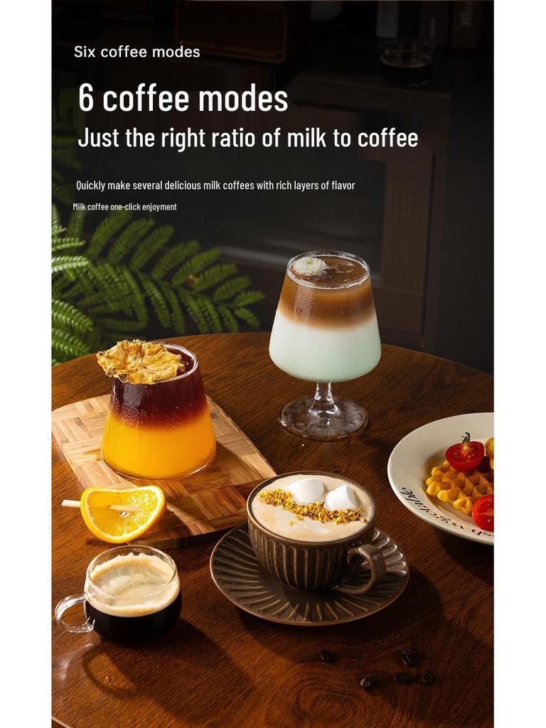 Американская полностью автоматическая сенсорная кофемашина со встроенной кофемолкой и капучинатором для дома и офиса