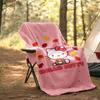 Hello Kitty Outdoor Blanket Soft Lightweight Multiseason Use For Travel Camping Picnic Sofa Office Bed Living Room Perfect Gift For Friends And Family