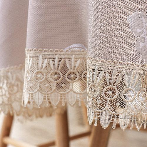 Европейская вышитая скатерть, овальная скатерть, скатерть для гостиной, прямоугольная скатерть для чайного стола, маленькое полотенце