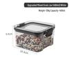 Kitchen Airtight Cereal and Snack Storage Jars - Food Storage Containers for Rice and More