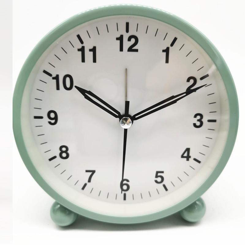 Creative 45inch Metal Bedside Clock With Alarm And Light For Home Office Use