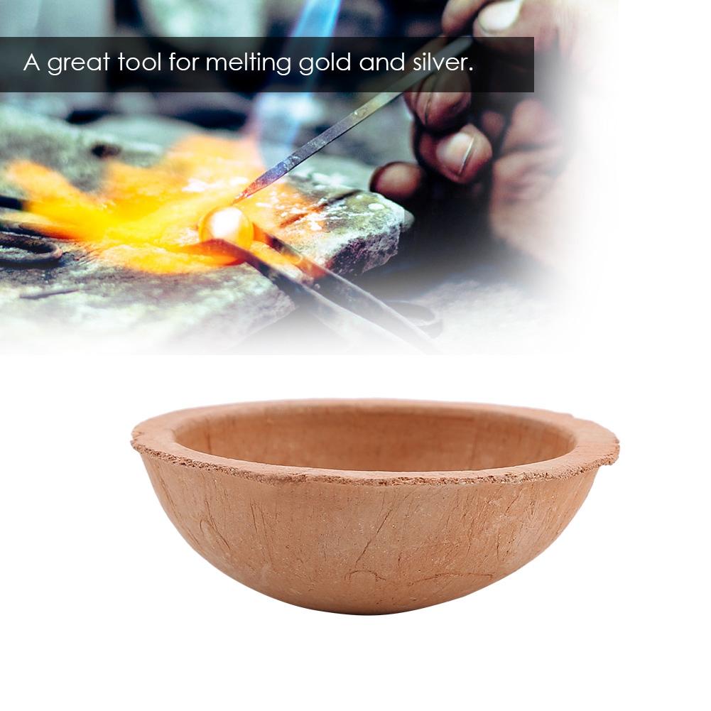 Оборудование для плавки ювелирных изделий Инструменты Кварцевый тигель для плавки платины, серебра, золота