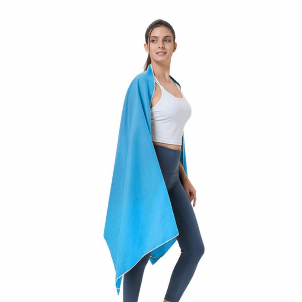 Portable Magnetic Bath Towel Sand Free Quick Dry Towel Multifunctional Beach Towel  Yoga