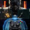 Беспроводной/проводной контроллер для Xbox 360 / 360 Slim Геймпад Джойстик Совместим с Xbox 360/360 Slim и ПК Windows Игры