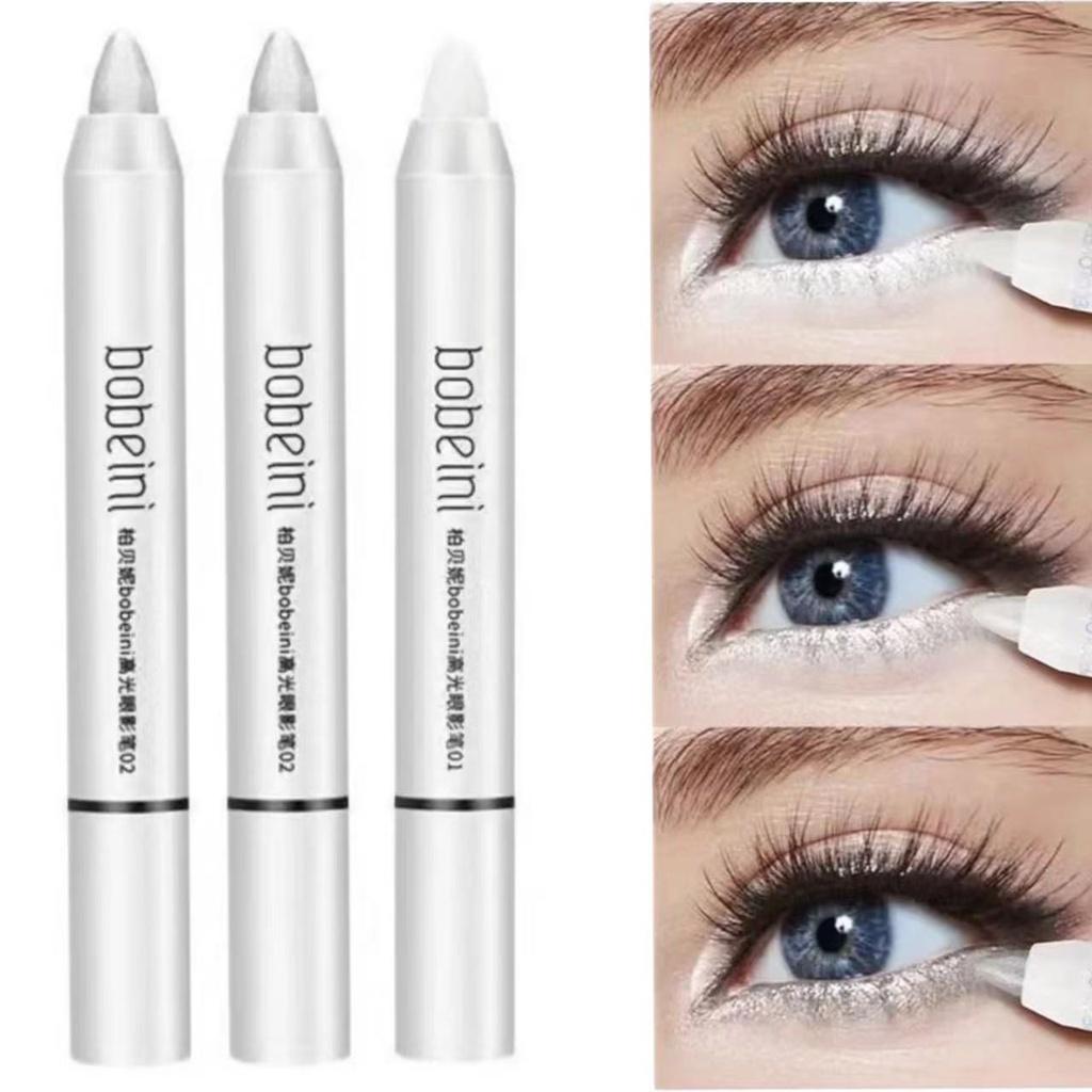 Eyeshadow Pencil High Light Contouring Reclining Silkworm Pen Pearl Shimmer Waterproof Natural Brightening Eyeshadow Stick Lasting Setting Makeup