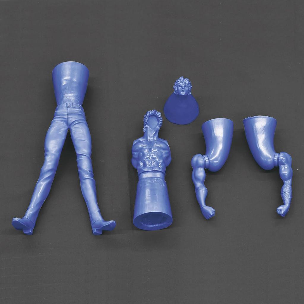 Хироси Катаяма Кула Полярной Звезды Кенсиро Набор из мягкого винила Масштаб Мягкий винил Неокрашенный Сборочный комплект 1/6 1/6