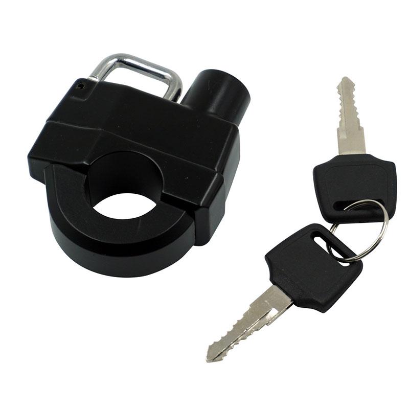 Универсальный мотоциклетный шлем, руль, замок для мотоцикла, 25 мм, навесной замок, противоугонный