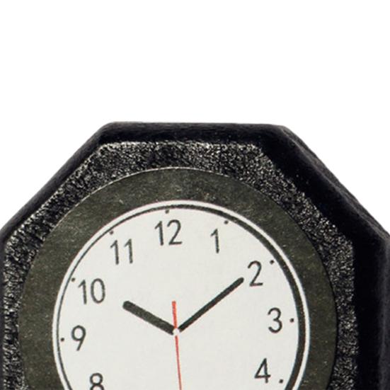 Dollhouse Wall Clock High Simulation Accessories PP Creative Mini Wall Clock DIY Accessories for Kids