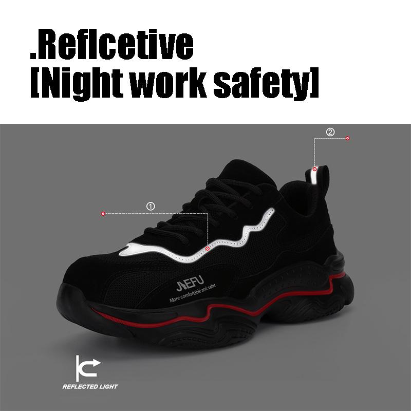 Рабочая защитная обувь. Изолирующая рабочая обувь со стальной головкой, противоразбивающая и непрокалывающая. Легкая дышащая и не впитывающая запах защитная обувь.