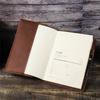 Retro Leather Book Cover Sleeve Protector With Pen Holder Business Notepad Notebook Book Case Office School Supplies
