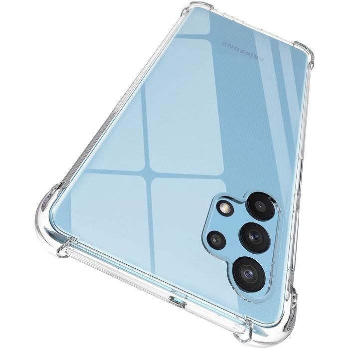 Coque Antichoc Silicone Transparent pour Samsung A32 4G - Phonillico®