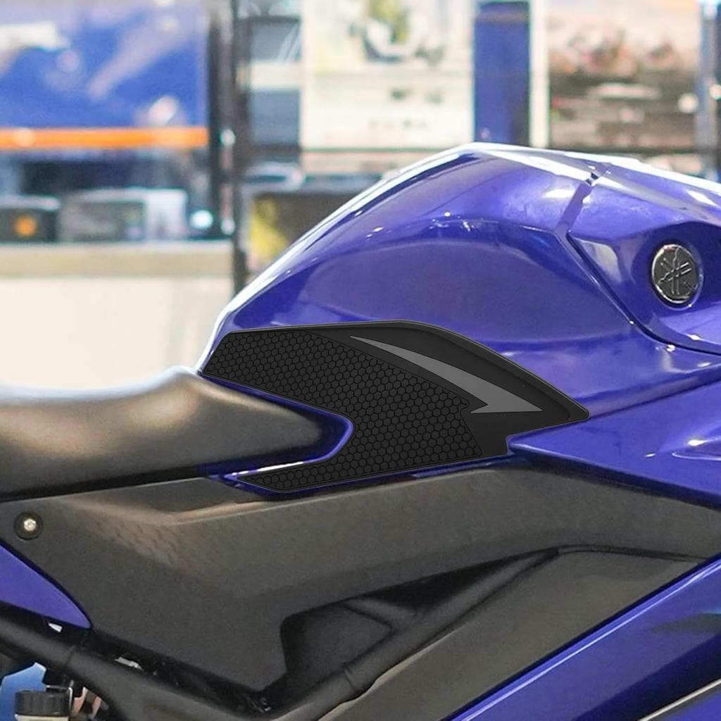 Motokano Накладка на бак для YZF-R25 и YZF-R3 (2019-2025 гг.) - Тракшн-пад (Серый)