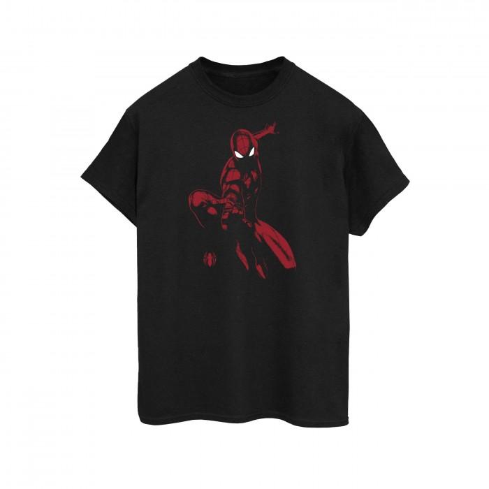 Spider-Man Мужская хлопковая футболка Shadow