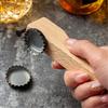 5pcs Wood Nail Beer Bottle Opener Ergonomic Handle Openers Multipurpose Lid Removers Beverage Caps Opening Tool