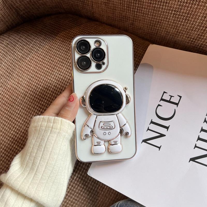 Складной чехол-подставка с гальваническим покрытием для iPhone 15 14 13 12 11 Pro Max XR X XS 7 8 Plus SE/Samsung S23 S22 ultra S21 A14 A24 A34 A54 A13 A23 A33