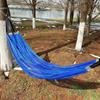 Outdoor Hammock with Carry Bag Breathable Portable Heavy Duty Single Person Camping Garden Patio Balcony Porch Backyard Hanging Mesh Swing