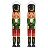 Christmas Nutcracker Banner Christmas Porch Sign Decorations Outdoor Indoor Nutcracker Soldier Christmas Porch Signs Decor