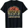 Est 1958 Limited Edition 68th Birthday Vintage 68 Year Old T Shirts Streetwear Tee Shirt Short Sleeve Unisex Loose Clothing