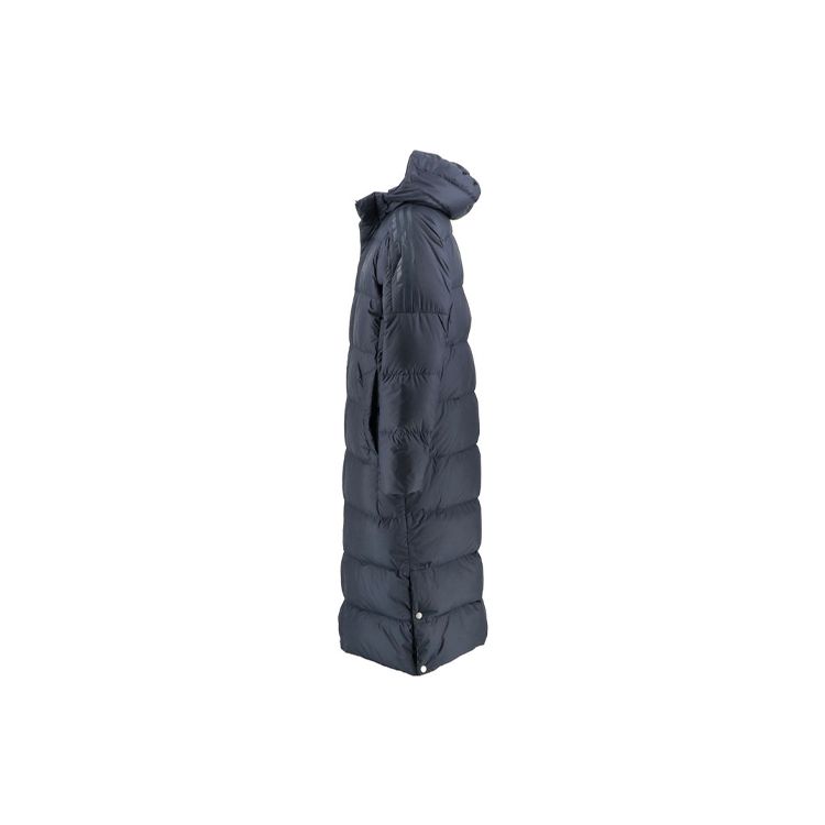 Adidas Long Hooded Down Jacket With Windproof And Thermal Protection Men Outerwear Blue GE9994
