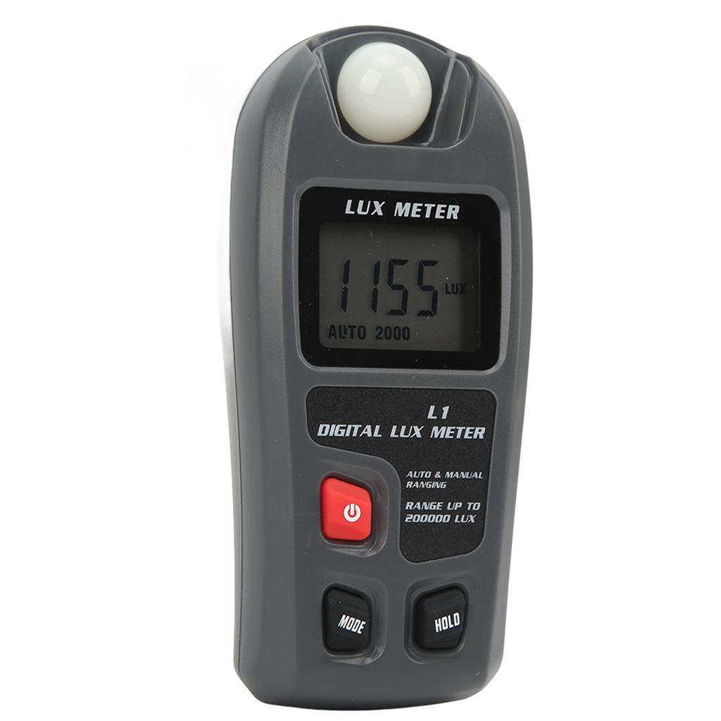 Digital Light Meter Illuminance Tester Luxmeter Illuminometer Auto Shutdown LCD Display