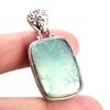 Natural Chrysoprase Gemstone 925 Solid Sterling Silver Jewelry Pendant 1.6" y6A91